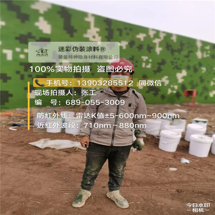 来宾​包括外墙、护坡、水泥地面建筑物的迷彩喷涂